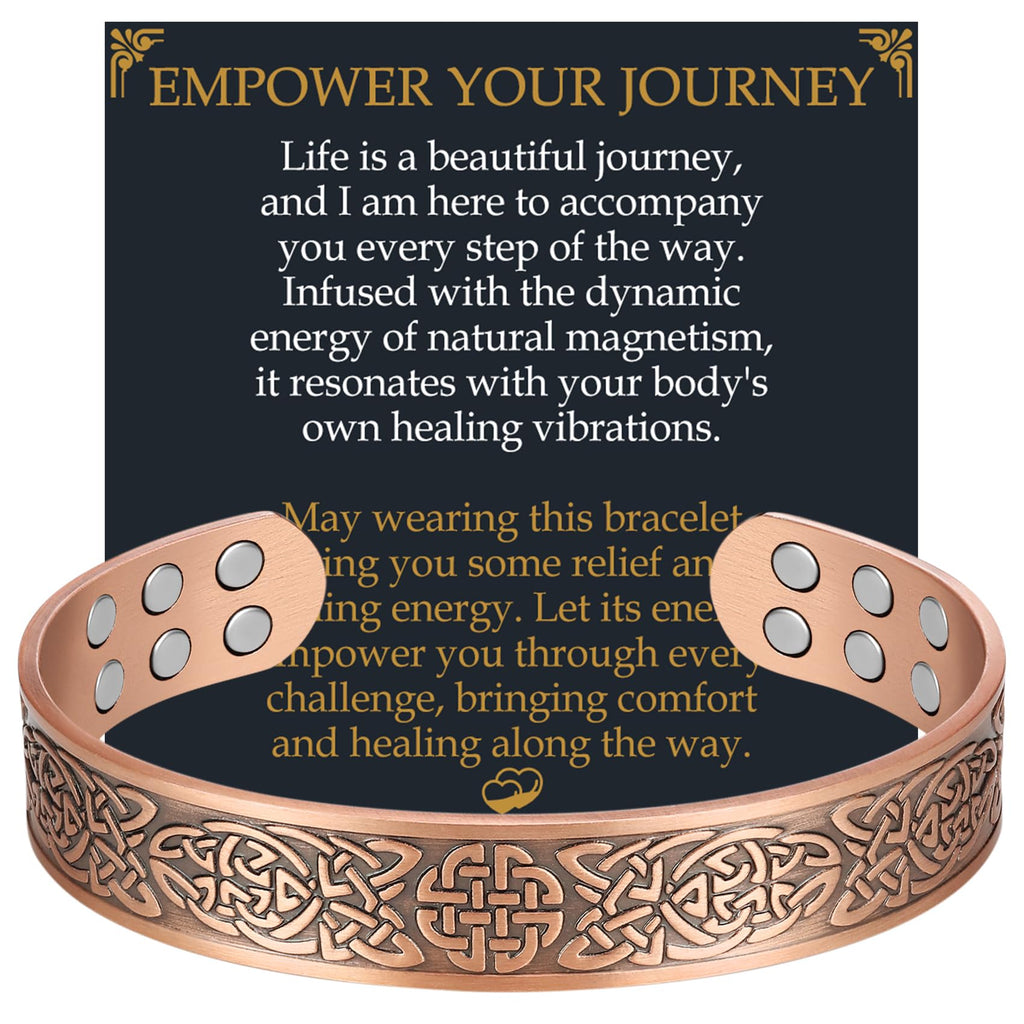 Pure Copper Magnetic Therapy Bracelet for Men